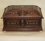 Walnut cabinet in Italy 1860