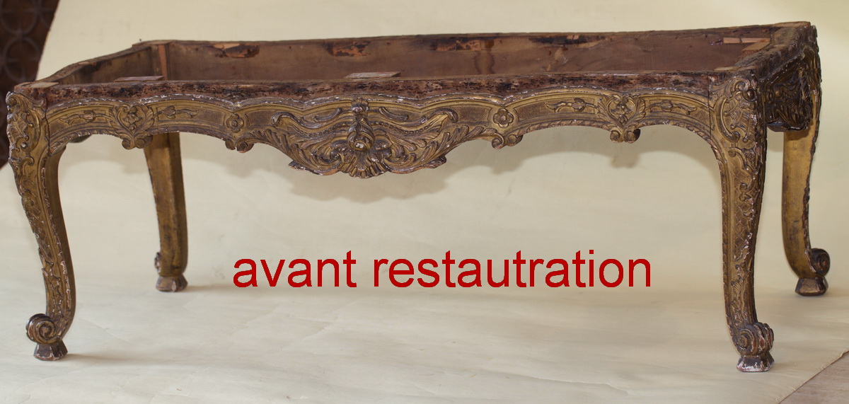 Banquette style Régence