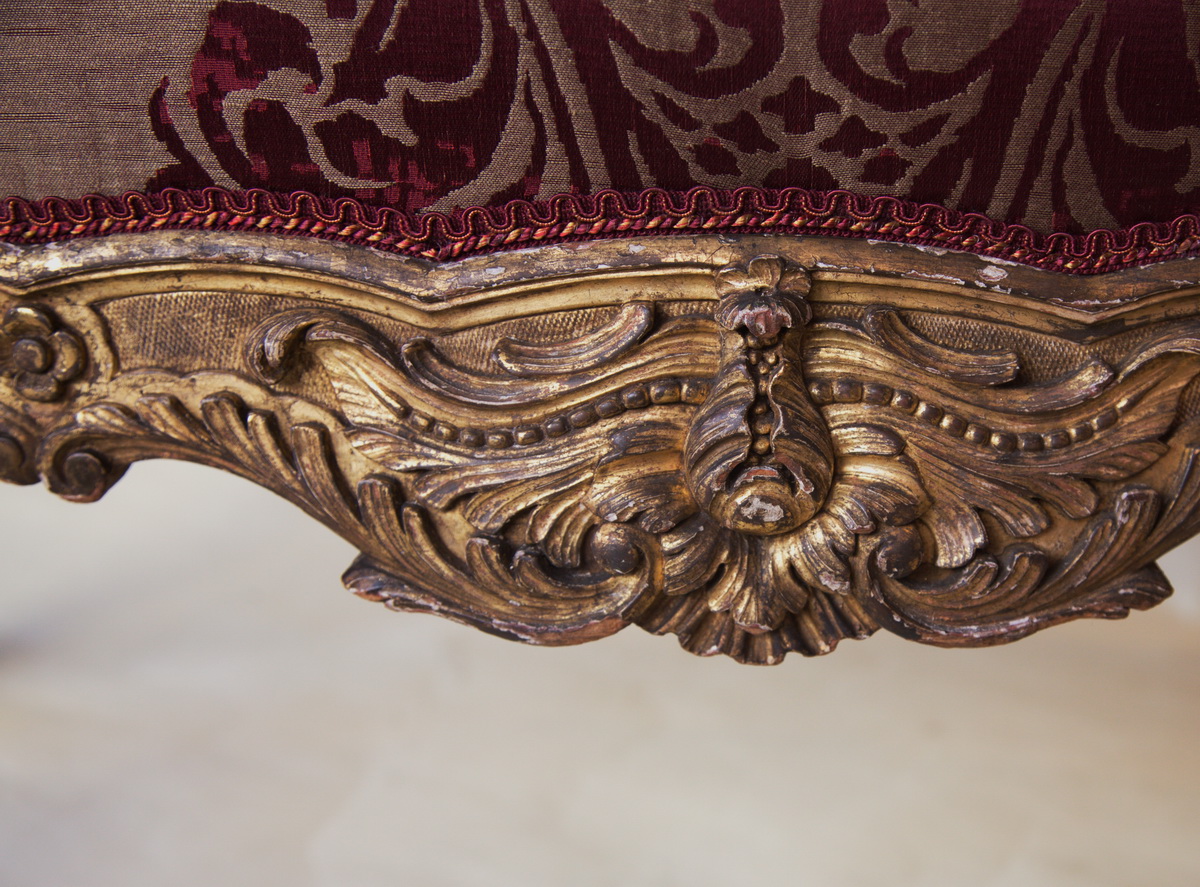 Banquette style Régence