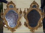 Paire de miroirs Italie XVIII