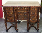 Bureau Mazarin style Louis XIV milieu XIX