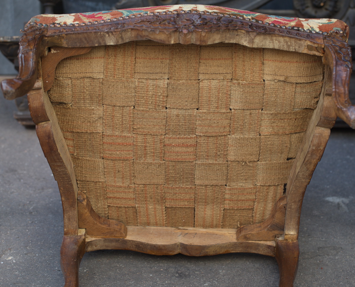 Paire de fauteuils époque Louis XV