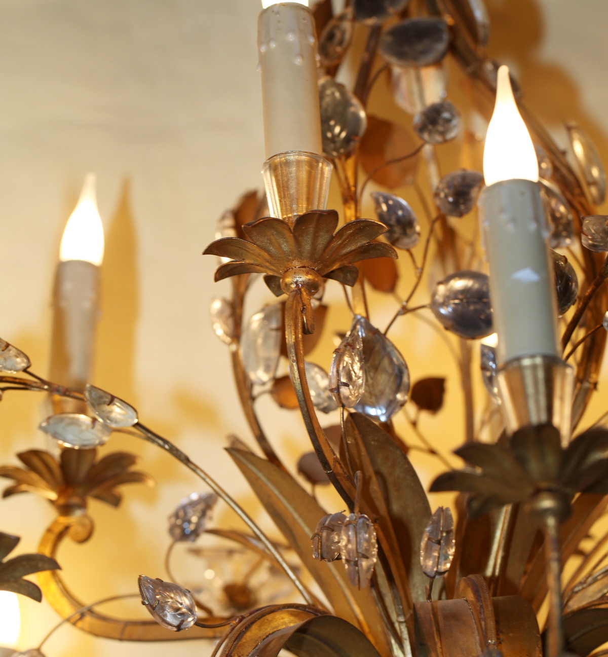 Chandelier 12 lights Rings XX