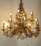 Chandelier 12 lights Rings XX