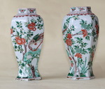 Chine XVIII paire de vases