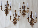 Four sconces Louis XVI style