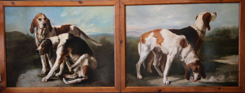 Pair of paintings