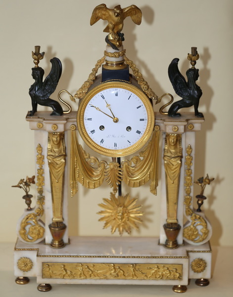 Pendule époque EMPIRE