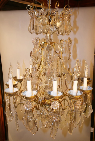 Lustre de style Louis XV fin XIXème