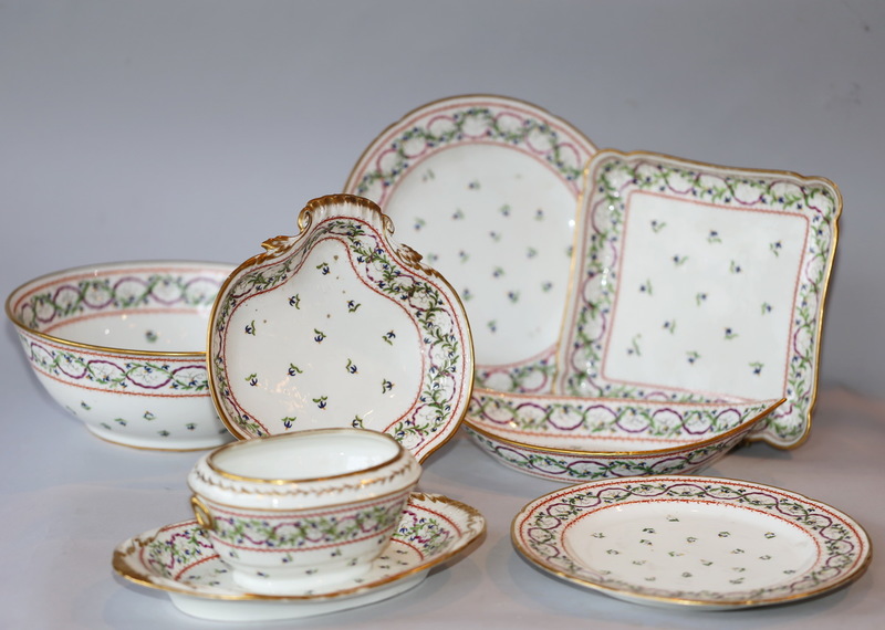 NAST à Paris service de table circa 1800