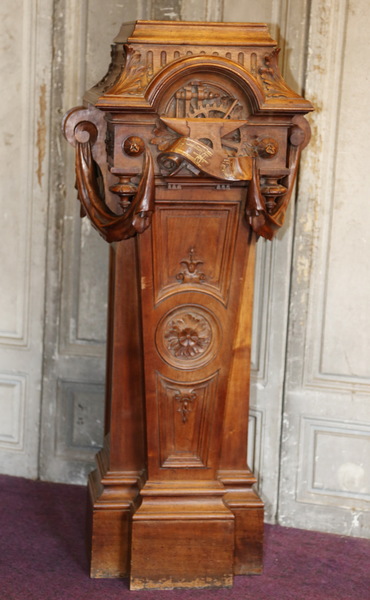 Gaine en noyer fin XIXème