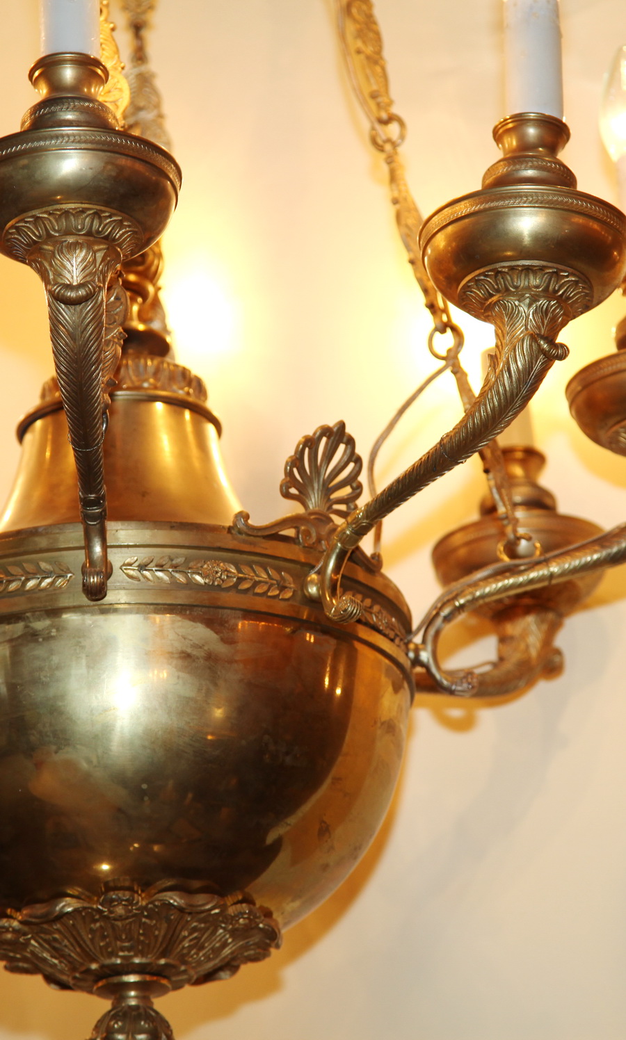 Empire style chandelier