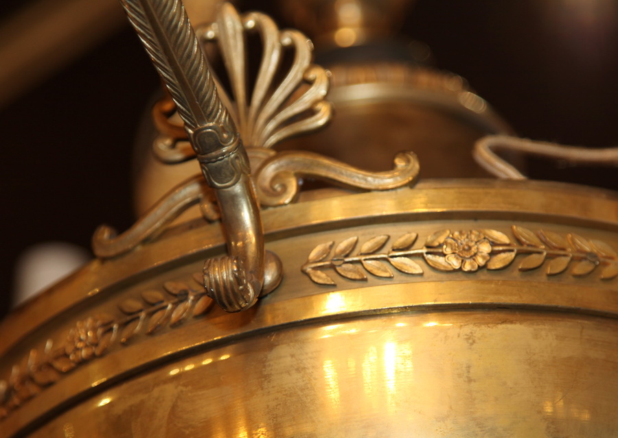 Empire style chandelier