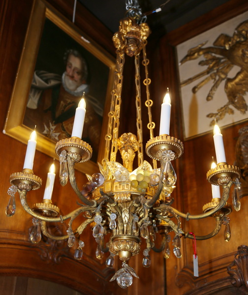 Lustre style Louis XVI circa 1900