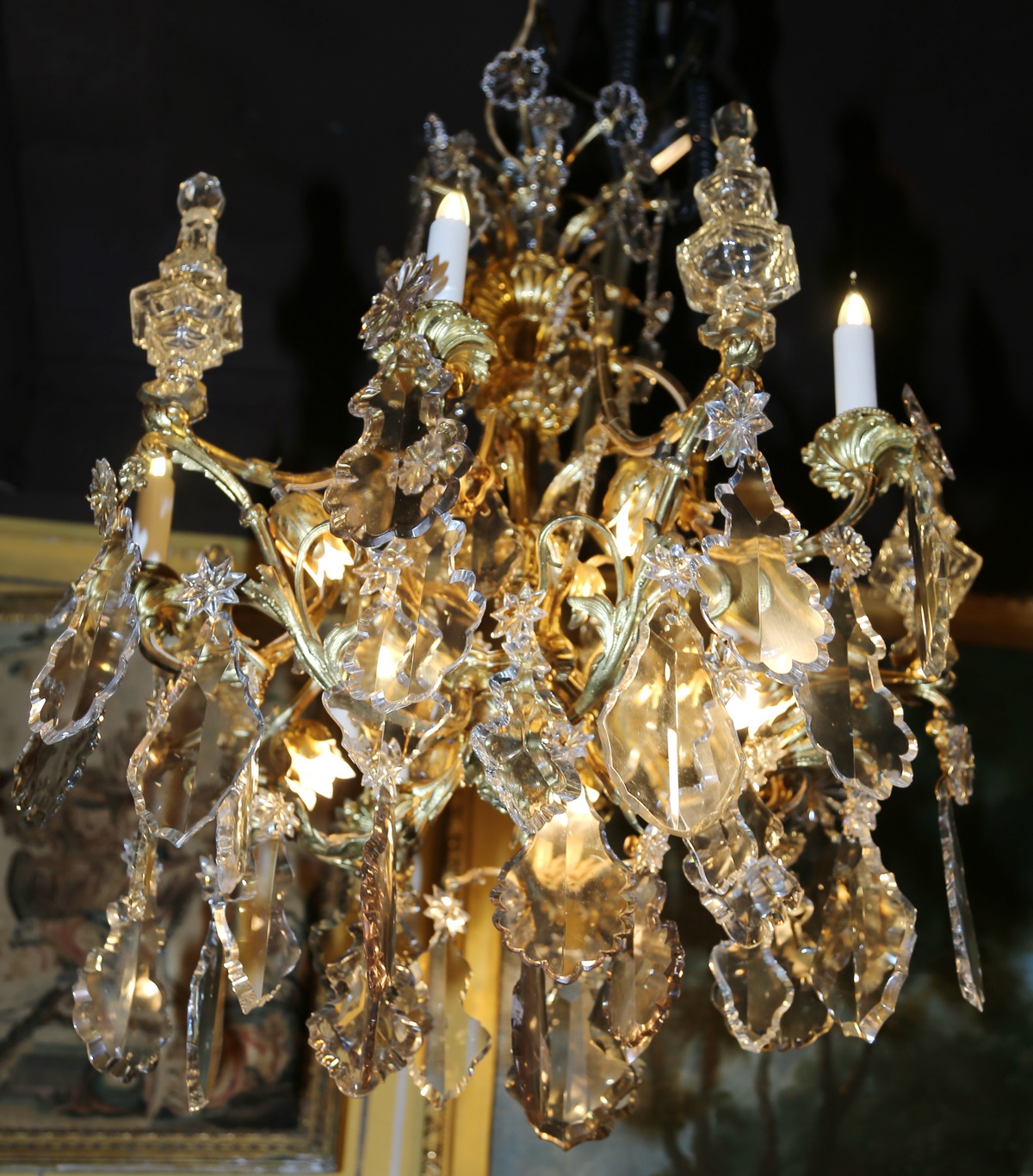 Lustre style Louis XV fin XIX ème