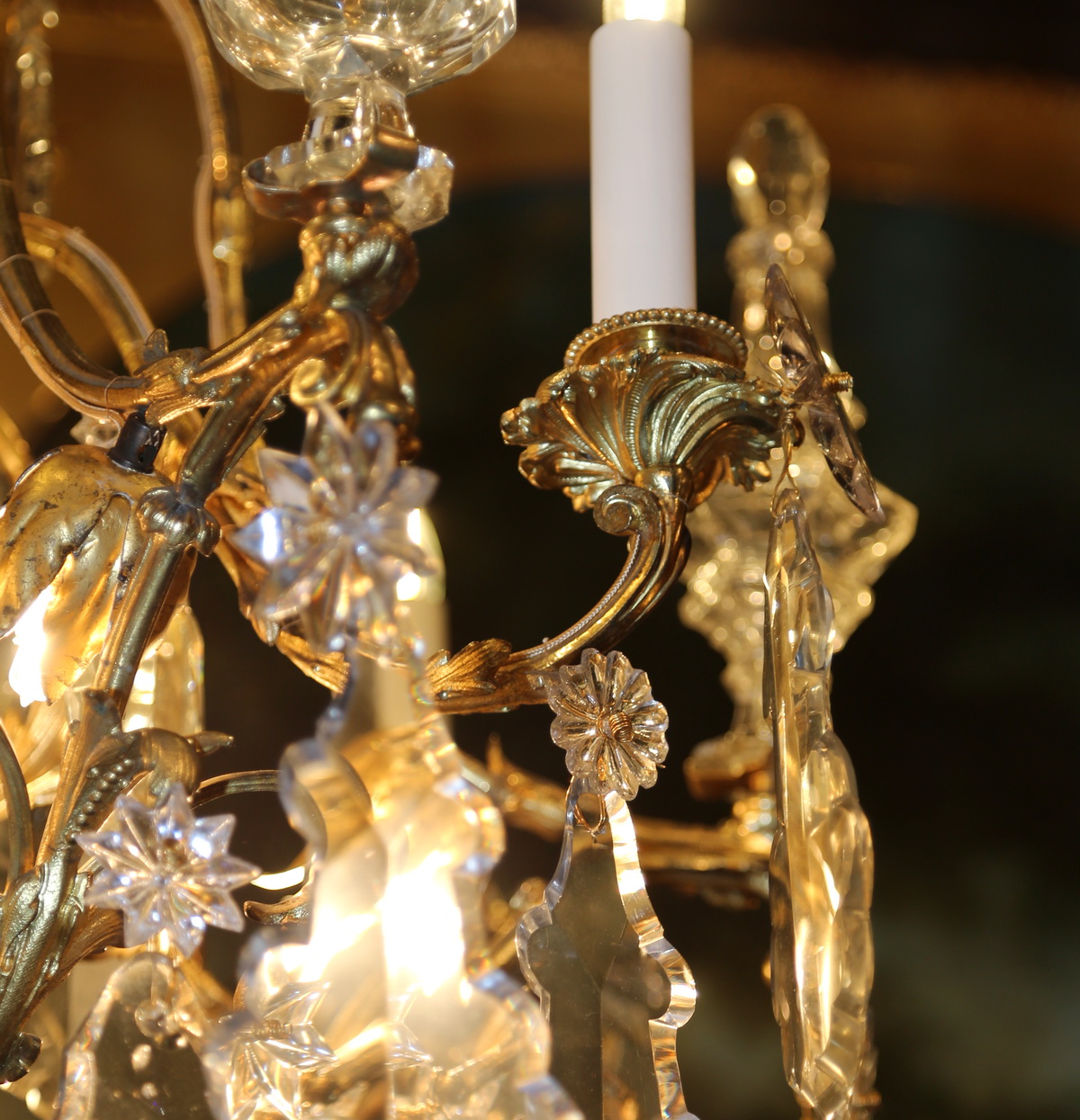 Lustre style Louis XV fin XIX ème