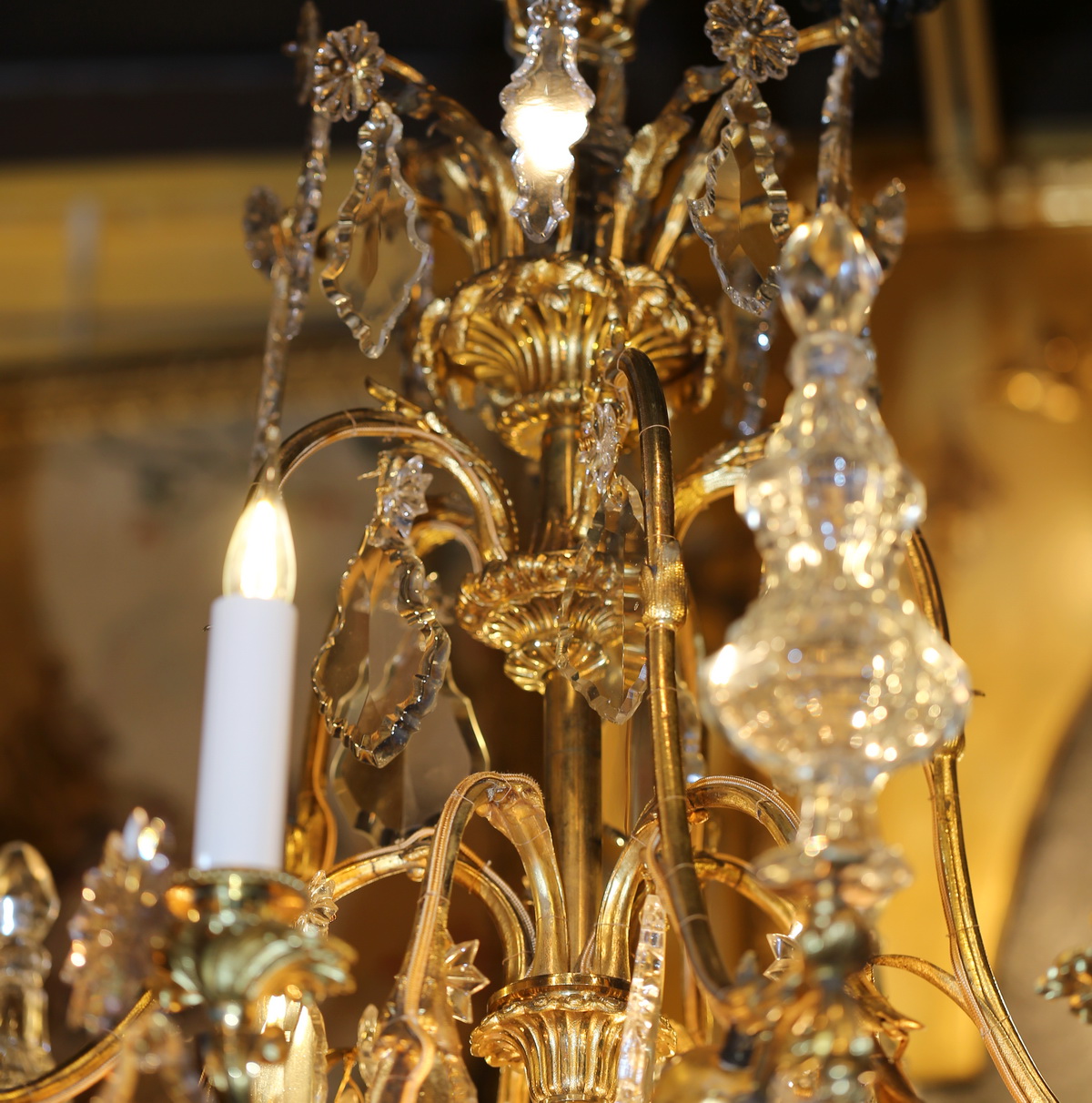 Lustre style Louis XV fin XIX ème