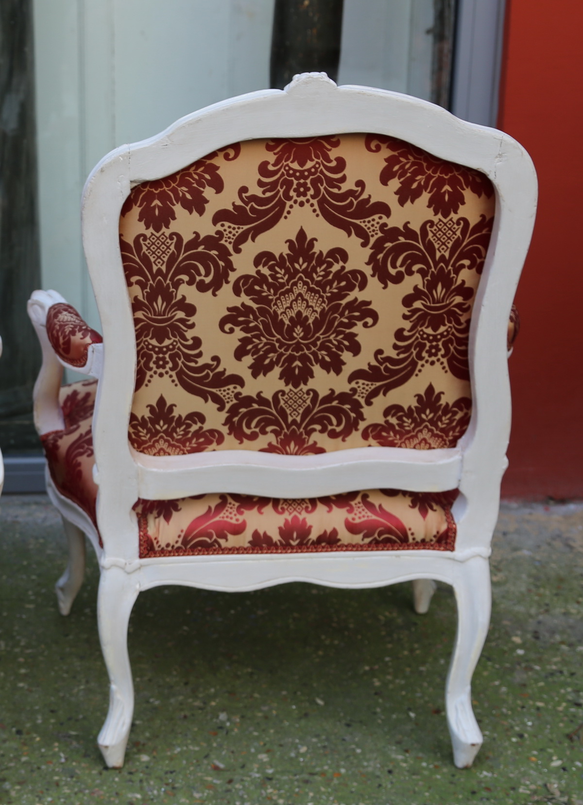 Pair of Louis XV armchairs by MEUNIER