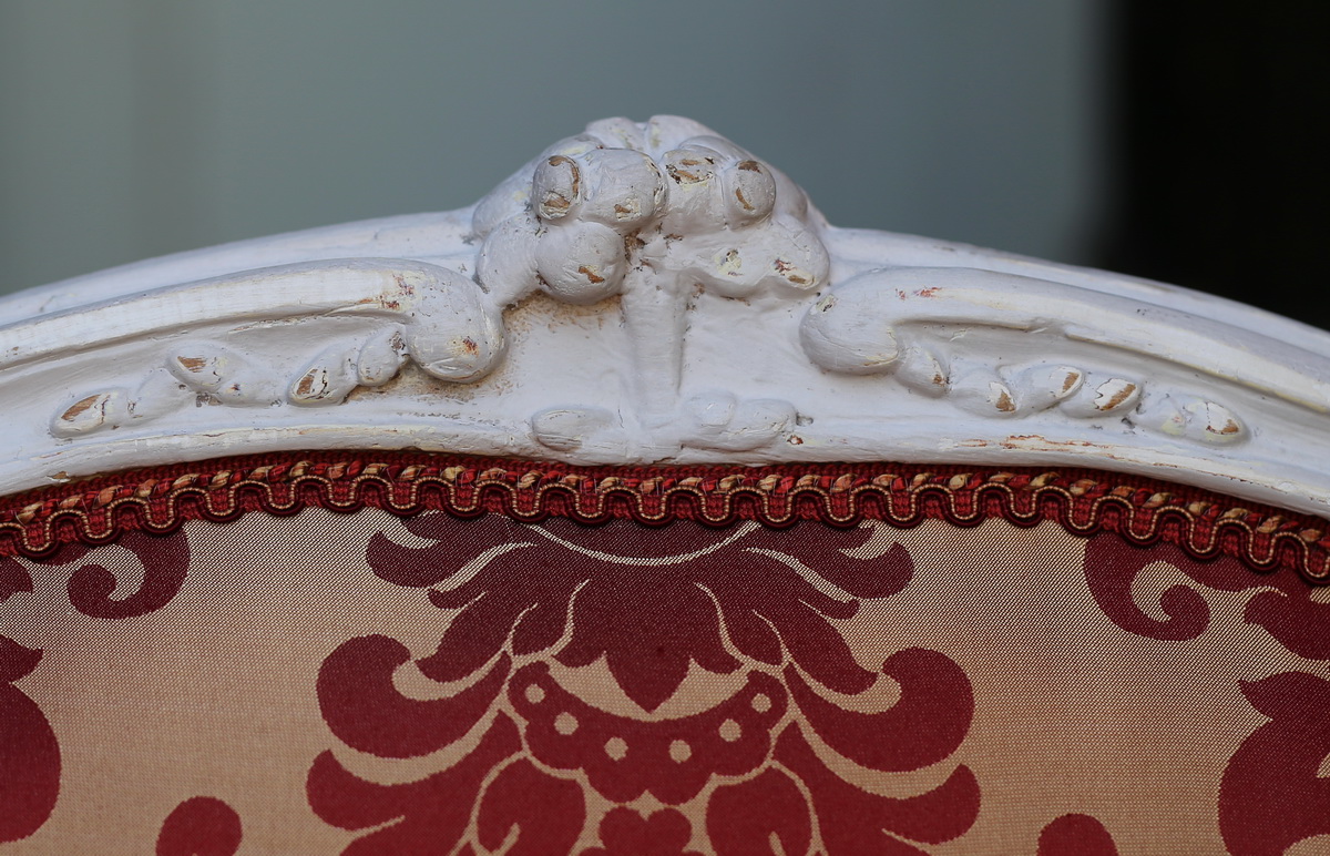 Pair of Louis XV armchairs by MEUNIER