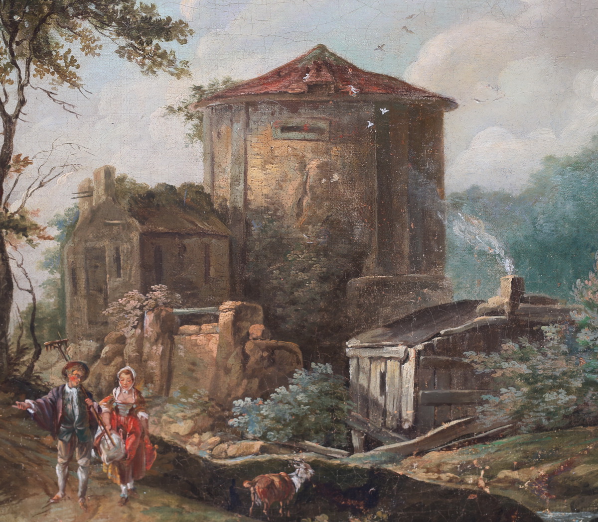 Ecole française du XVIII, daprès BOUCHER