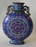 Vase émail cloisonné circa 1880