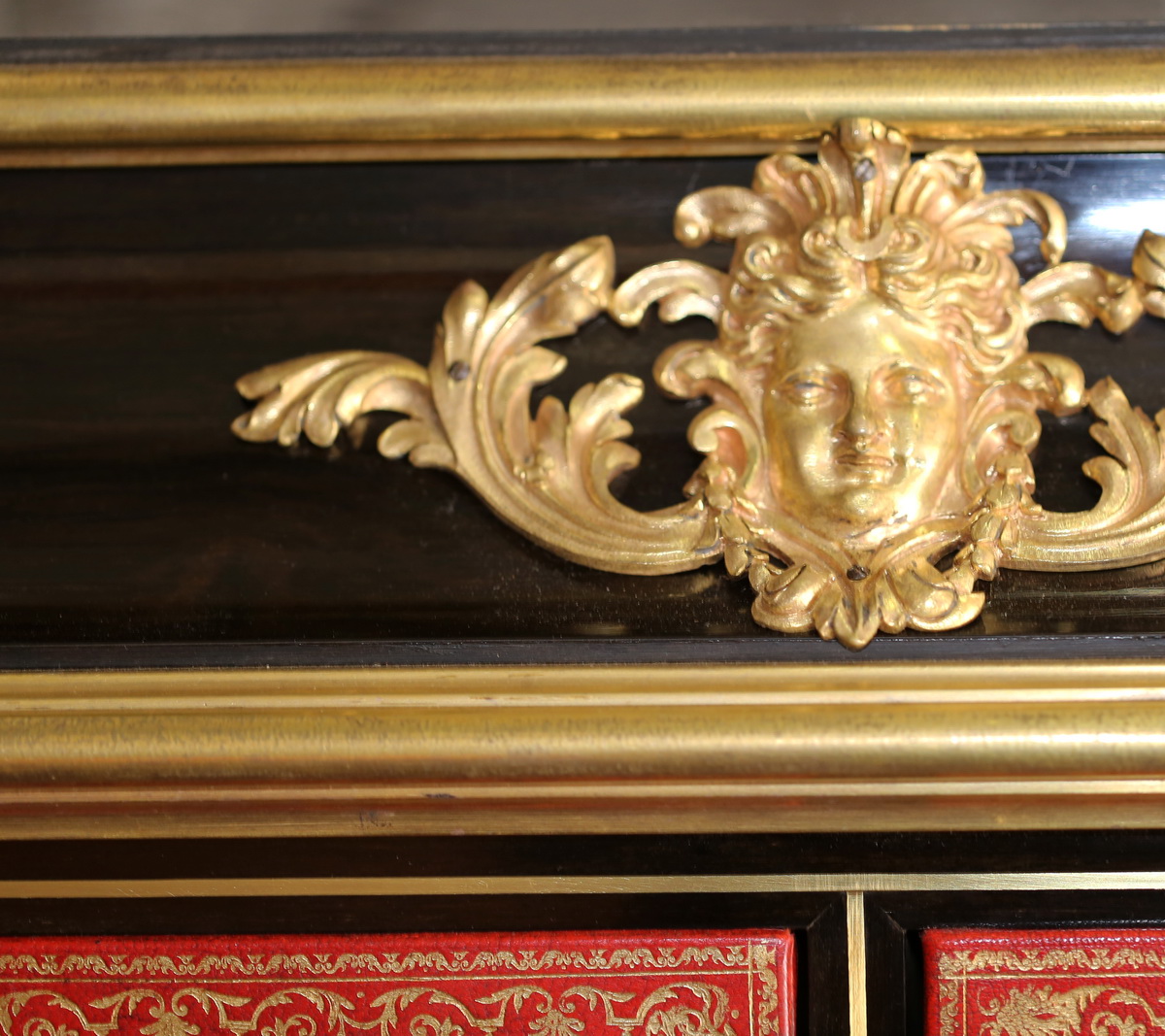 Cartonnier style Régence circa 1880