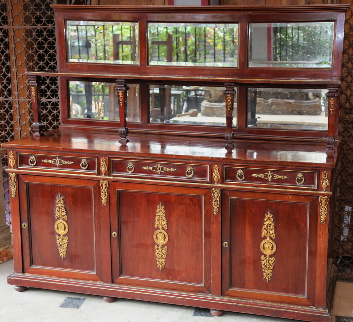 Meuble desserte style Empire circa 1850