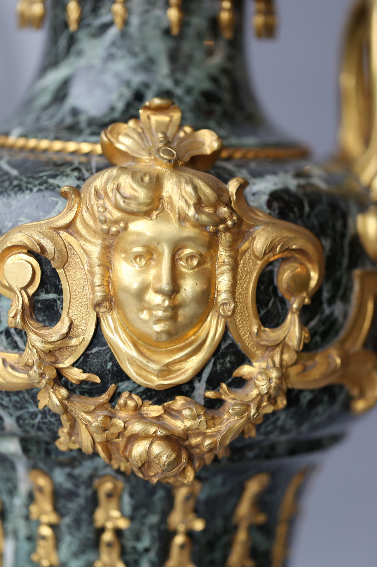 Pair of vases covered Regency