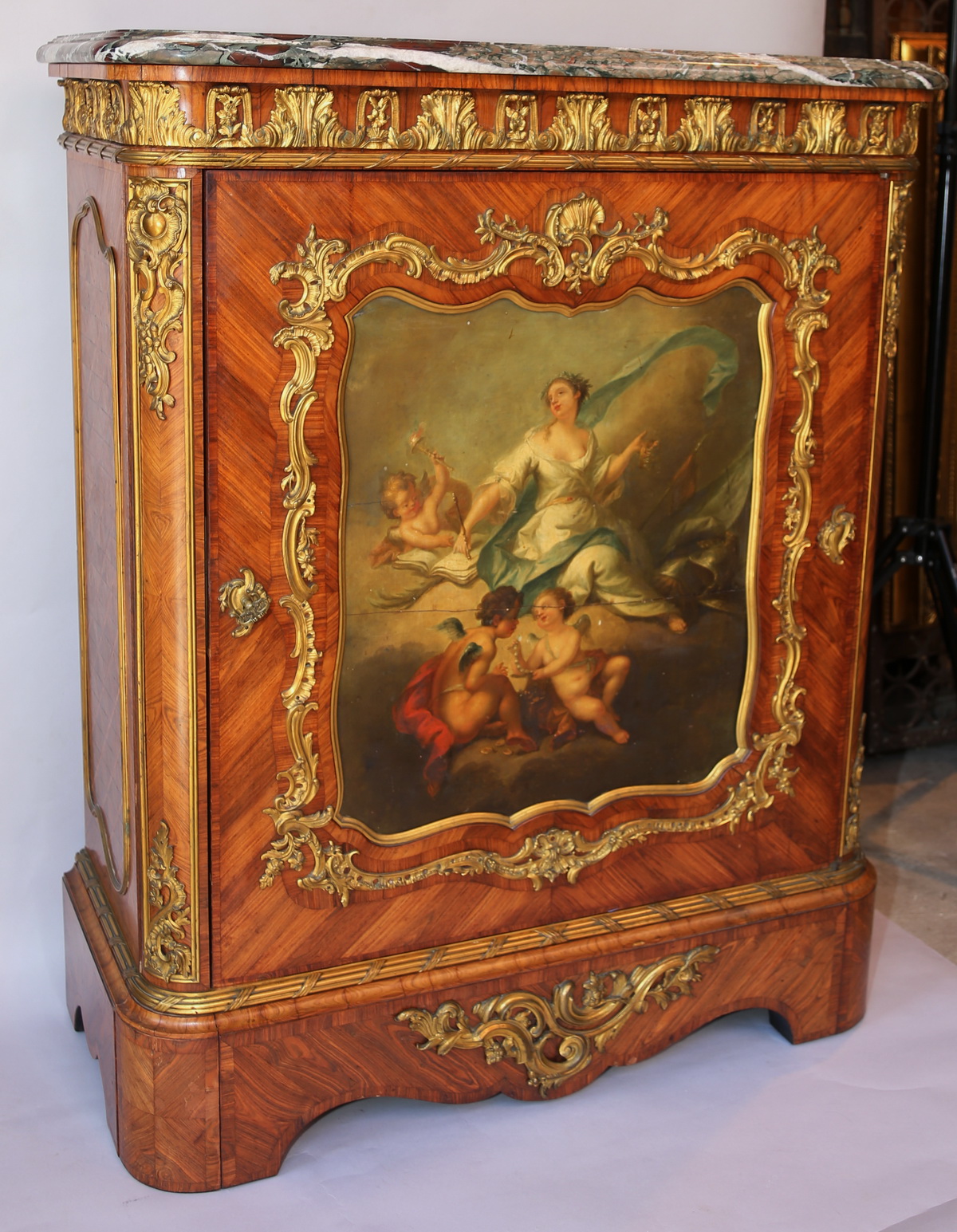 Support furniture stamped Pecquereau XIX