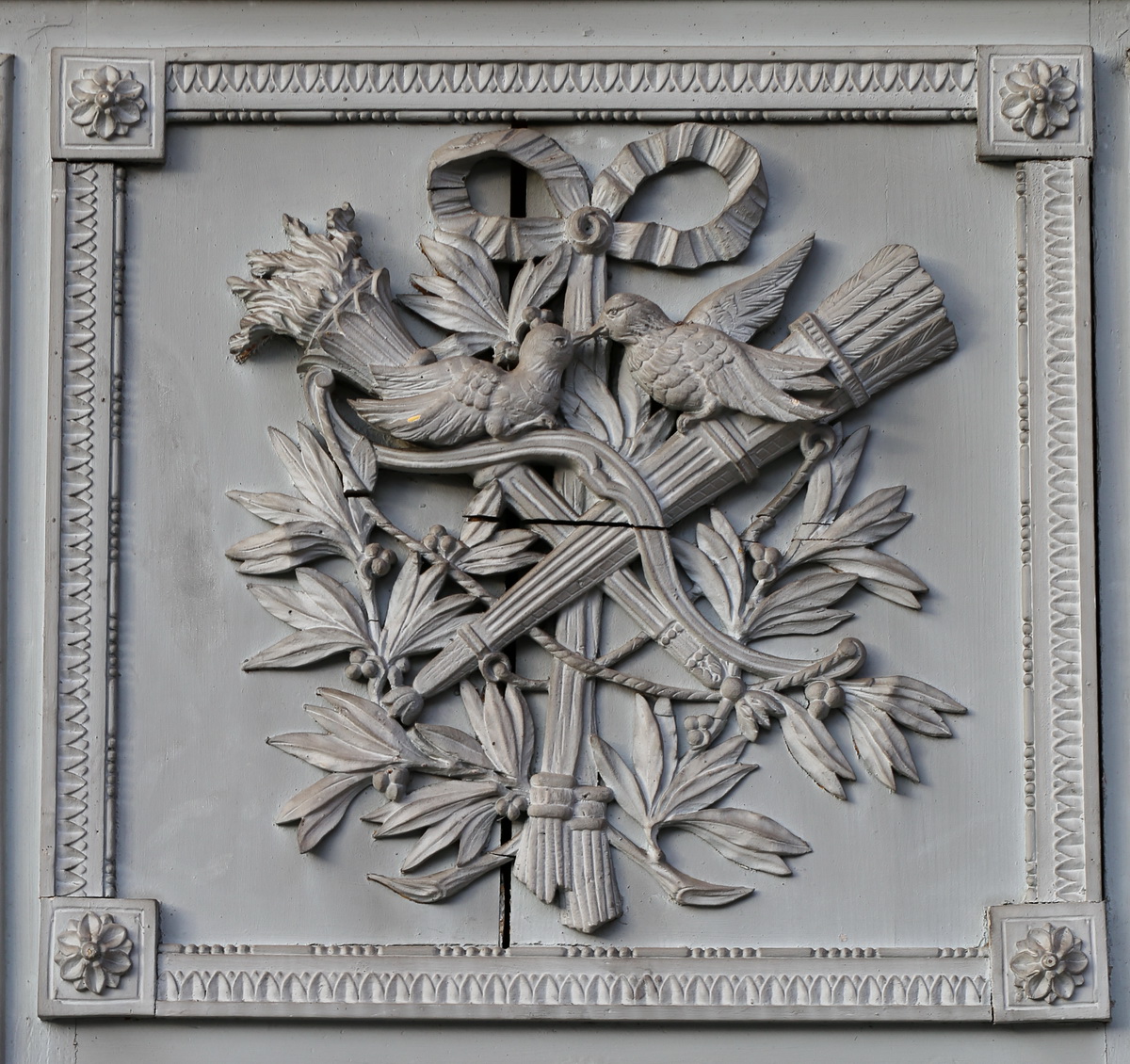 Trumeau de boiserie Louis XVI
