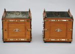 Pair of small orange crates circa 1830