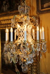 Lustre cage style Louis XV, circa 1880