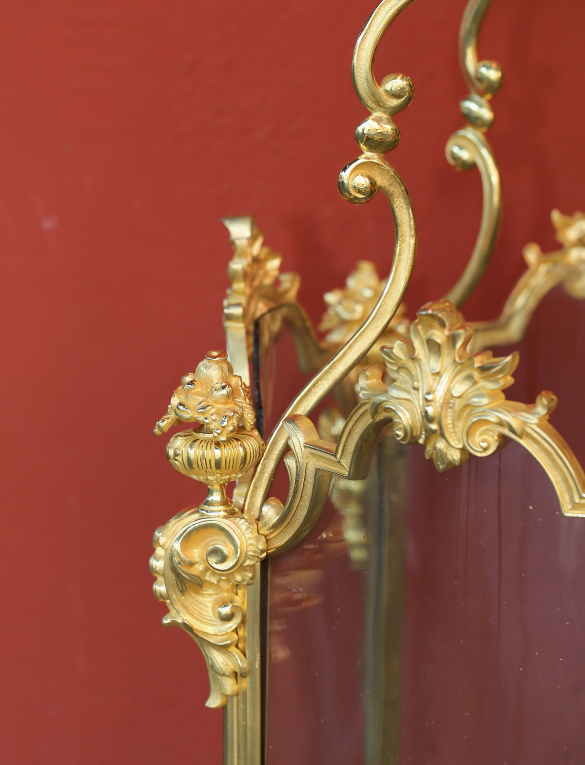 Lanterne En Bronze Doré Style Louis XV Circa 1880