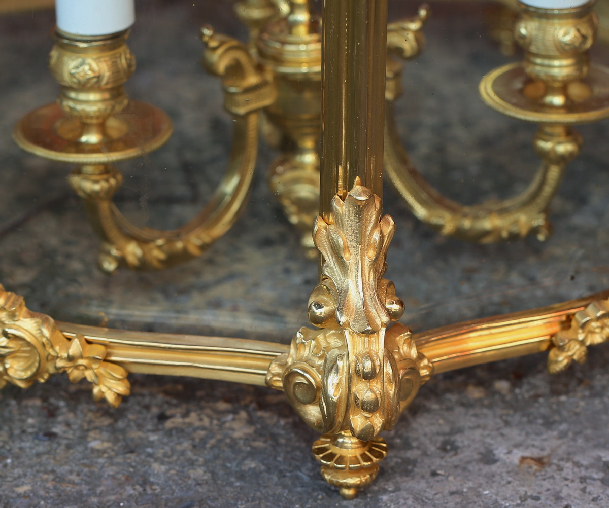 Lanterne En Bronze Doré Style Louis XV Circa 1880
