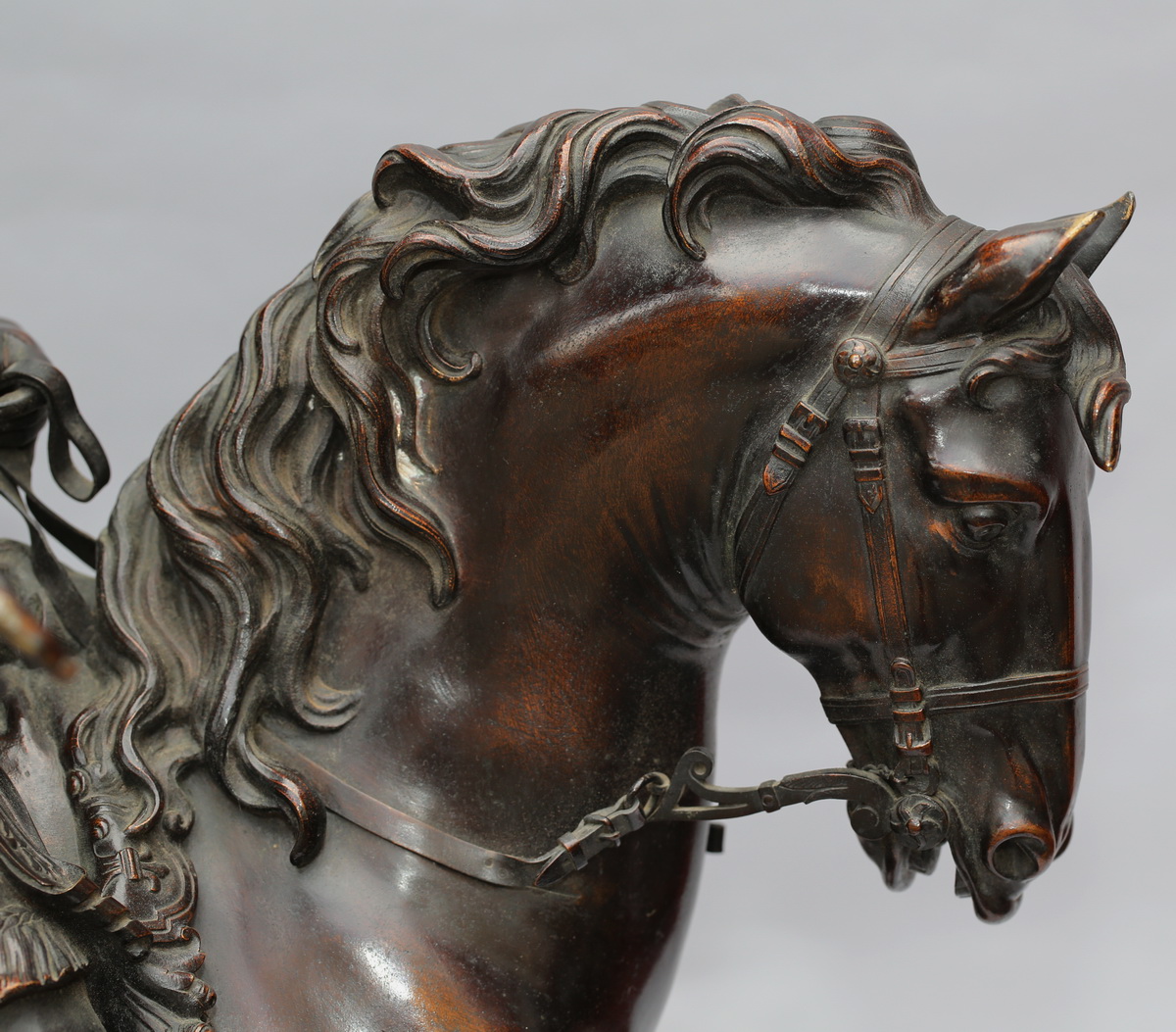 Louis XIV à cheval d'après Giradon