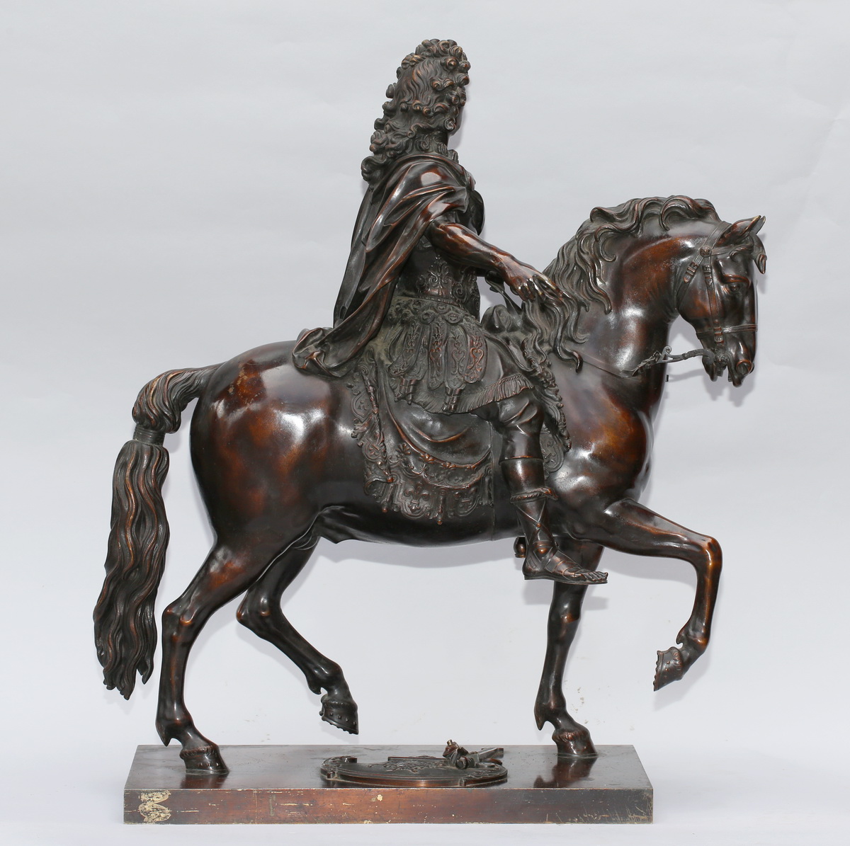 Louis XIV à cheval d'après Giradon