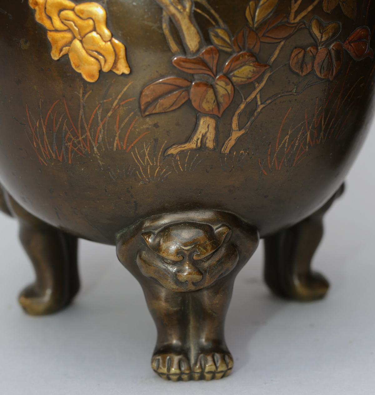 paire de vases bronze circa 1880