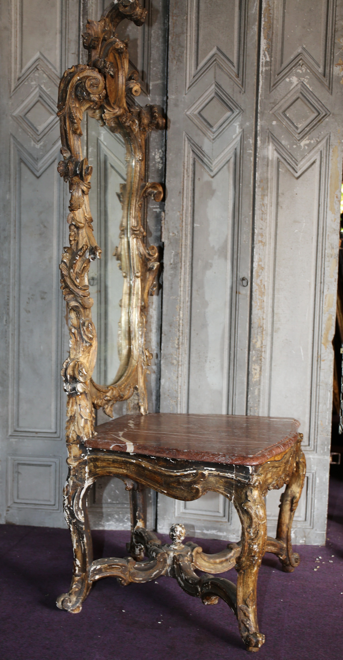 18th century transformed aparat chair