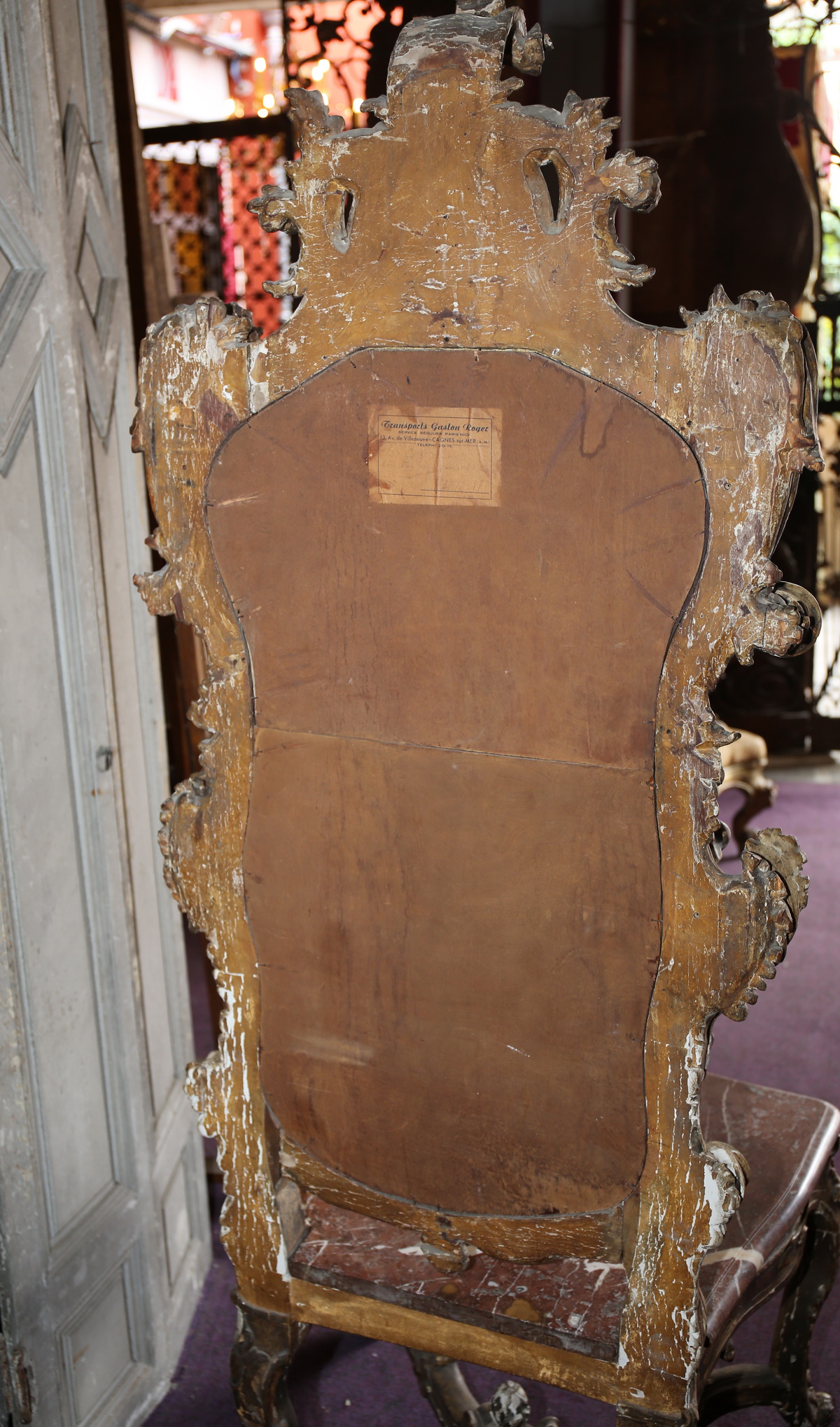 18th century transformed aparat chair