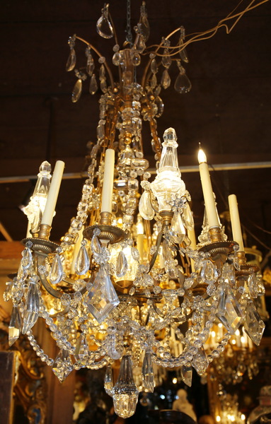 Lustre de style Louis XVI début XXème