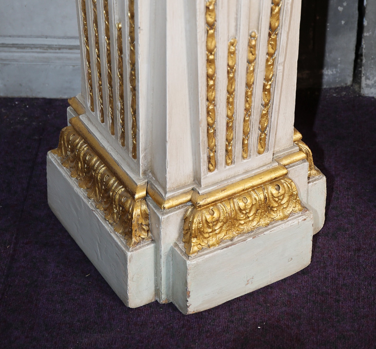 Pair of Louis XVI style columns