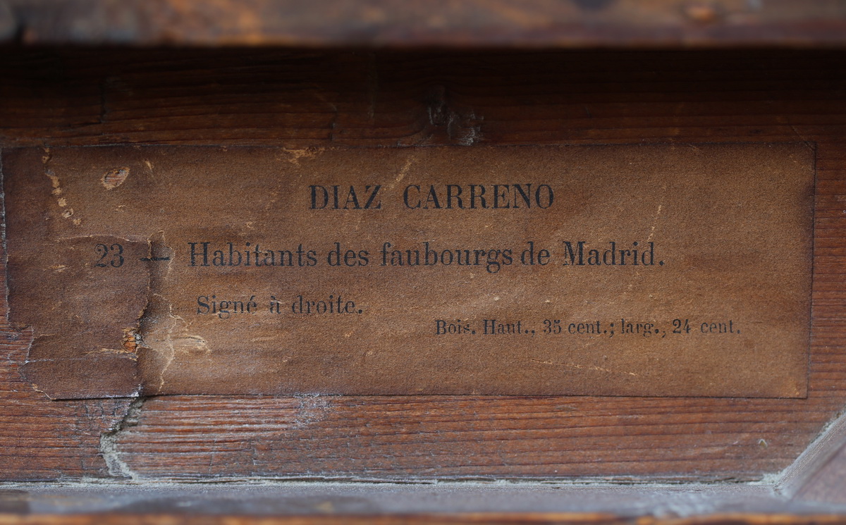 Francisco DIAZ CARRENO 1840-1903