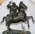 Alexandre le Grand,  bronze XIXème