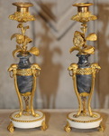 Pair of candlesticks Louis XVI