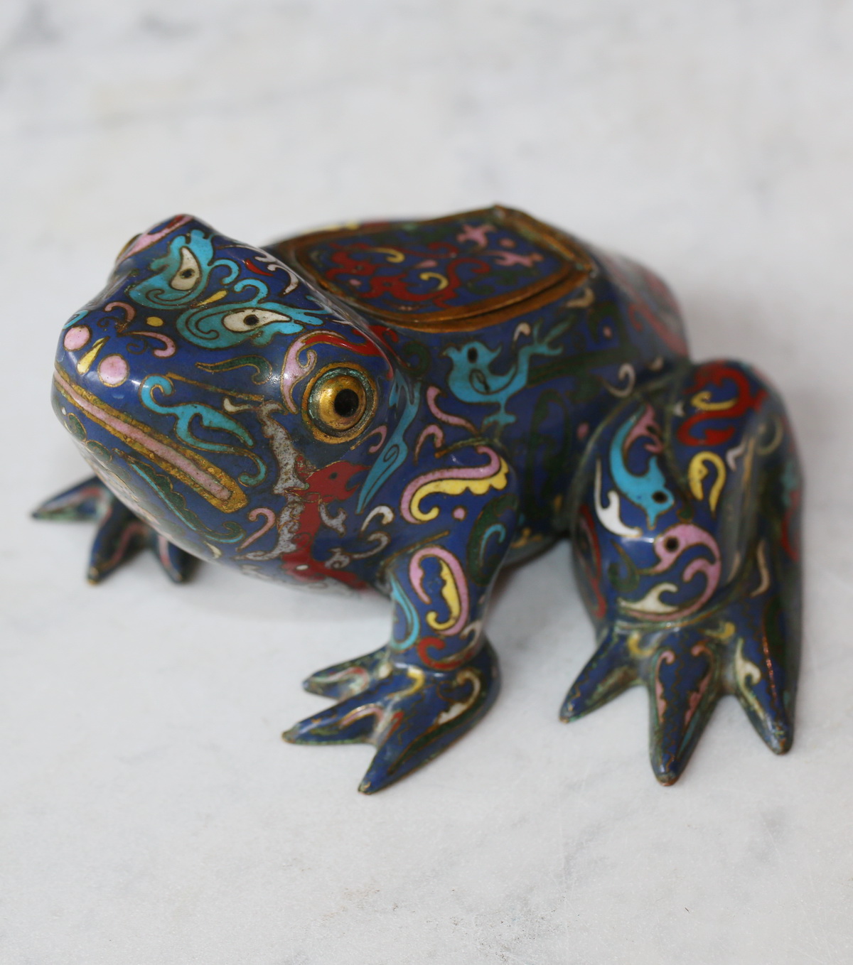 Bougeoir zoomorphe Chine XIXème