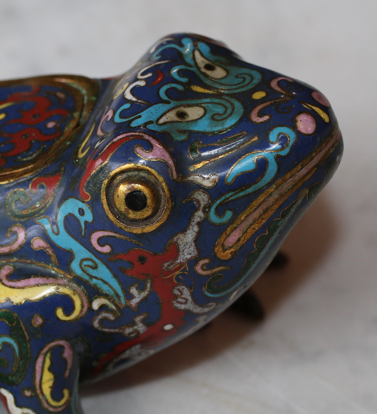 Bougeoir zoomorphe Chine XIXème