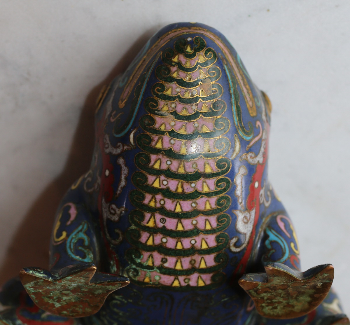 Bougeoir zoomorphe Chine XIXème