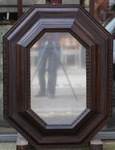 Large octagonal mirror Italy XVII