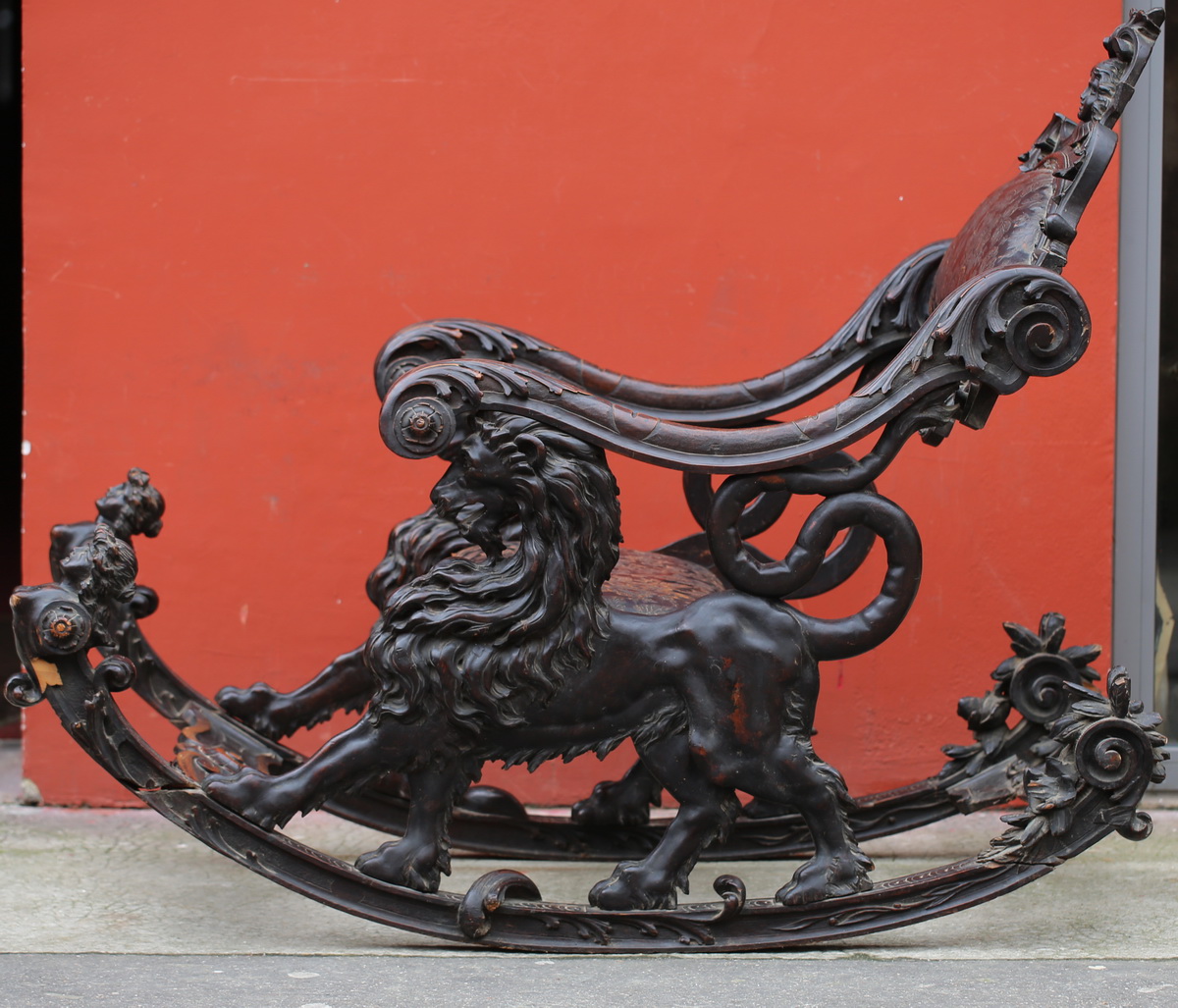 Fauteuil à bascule Venise XIXème