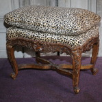 Tabouret style Louis XV